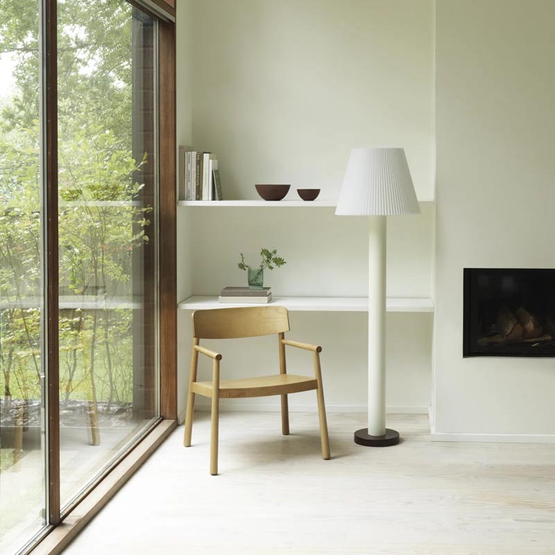 Cellu Floor Lamp by Normann Copenhagen, showing cellu floor lamp in live shot.