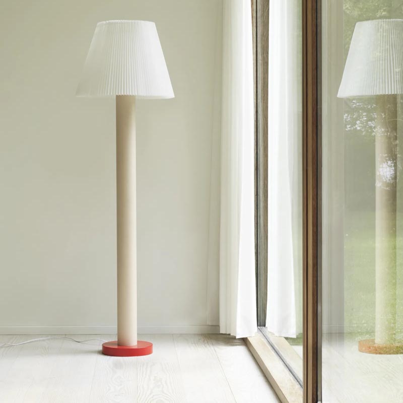 Cellu Floor Lamp by Normann Copenhagen, showing cellu floor lamp in live shot.