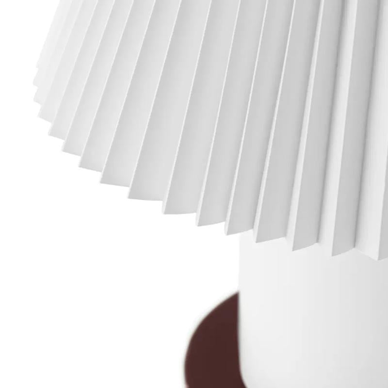 Cellu Table Lamp by Normann Copenhagen, showing closeup view of cellu table lamp.