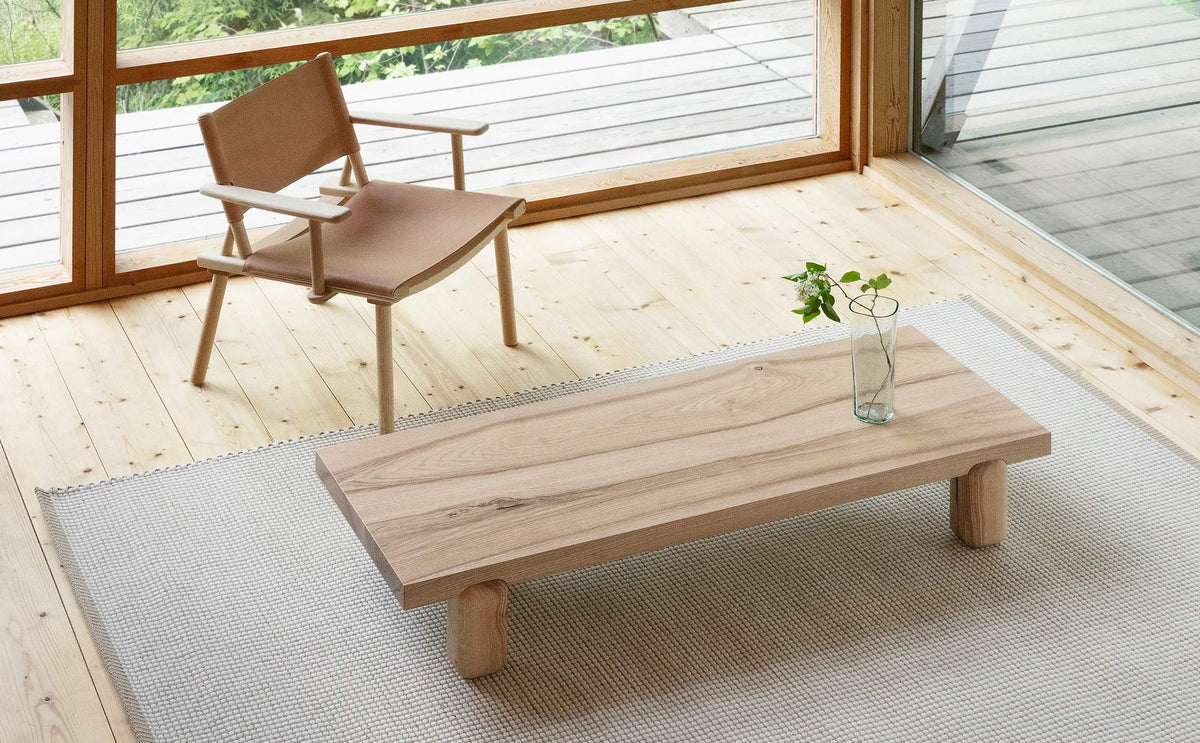 Centenniale Coffee Table by Nikari, showing contenniale coffee table in live shot.