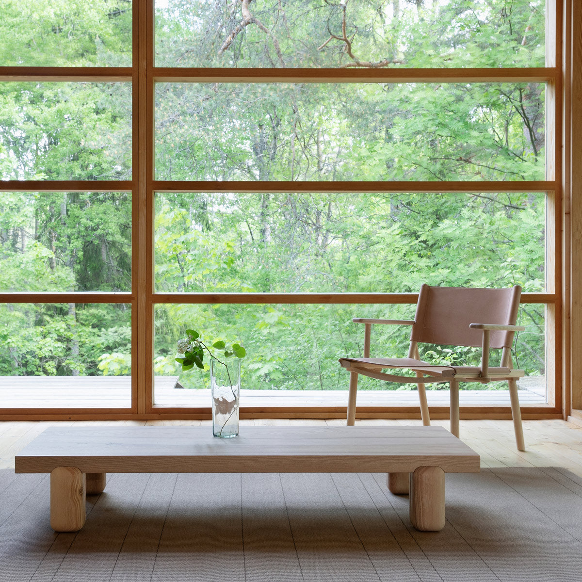 Centenniale Coffee Table by Nikari, showing contenniale coffee table in live shot.