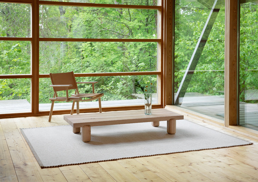 Centenniale Coffee Table by Nikari, showing contenniale coffee table in live shot.