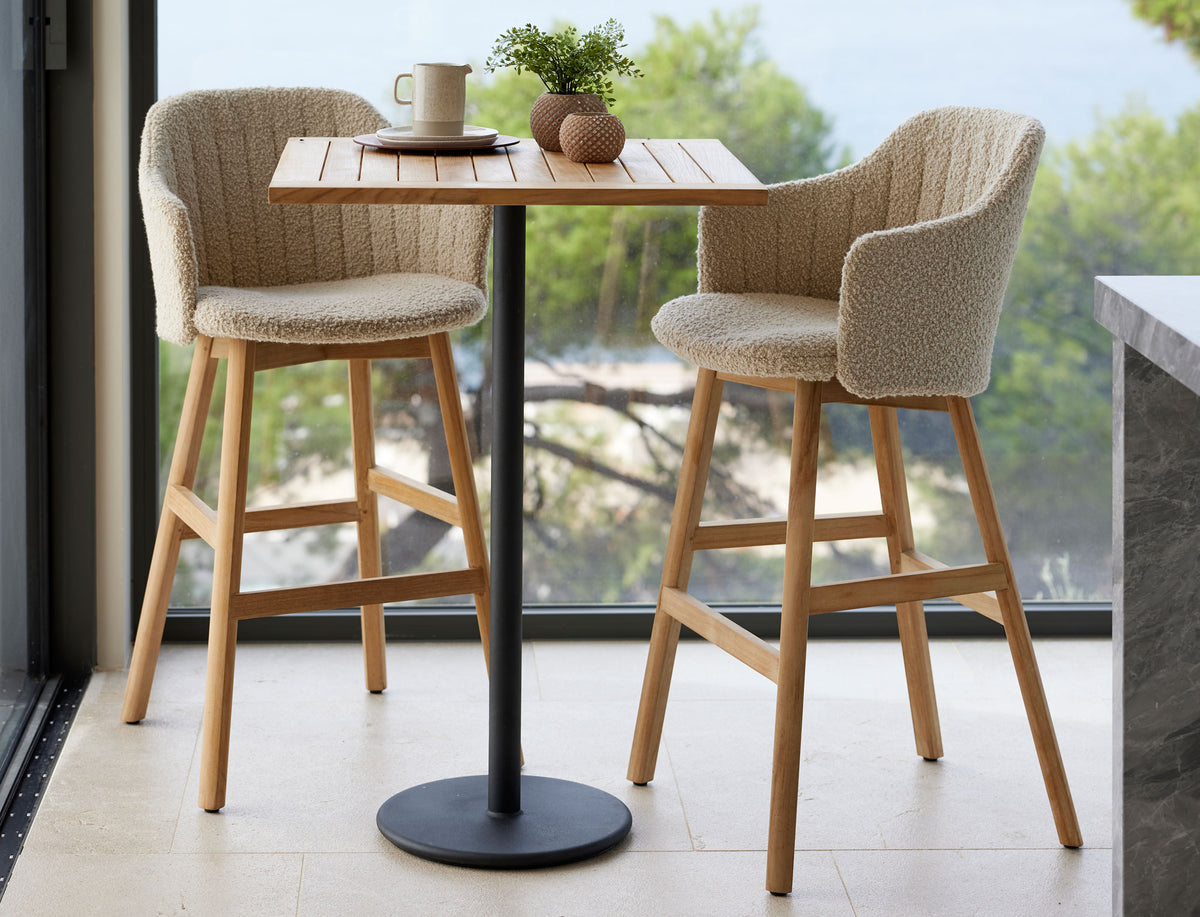 Choice Indoor Wood Chair by Cane-Line, showing choice indoor wood chairs in live shot.