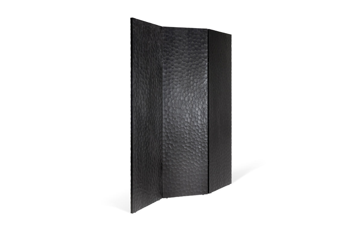 Chopped Room Divider by Ethnicraft - Mahogany Black.