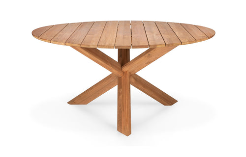 Circle Dining Table by Ethnicraft - Teak.