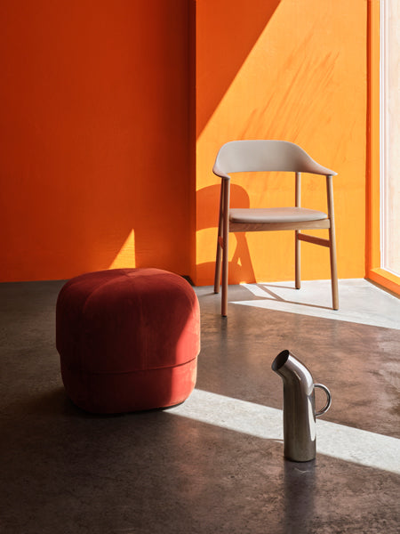 Circus Pouf by Normann Copenhagen, showing circus pouf in live shot.