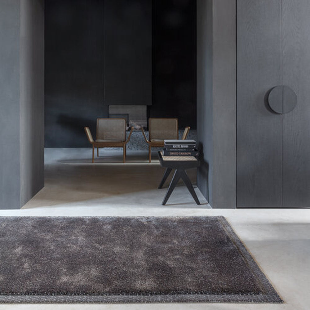 Cloud Woven Rug by Ligne Pure, showing cloud woven rug in live shot.