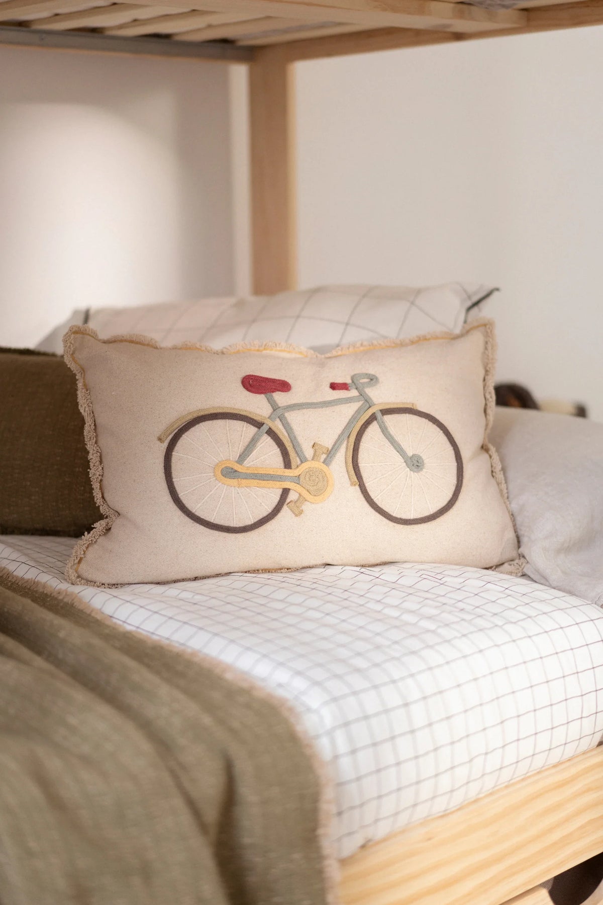 Floor Cushion Bike by Lorena Canals