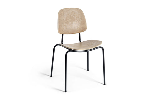 Compound Dinning Chair by Mater - Light Coffee Waste.