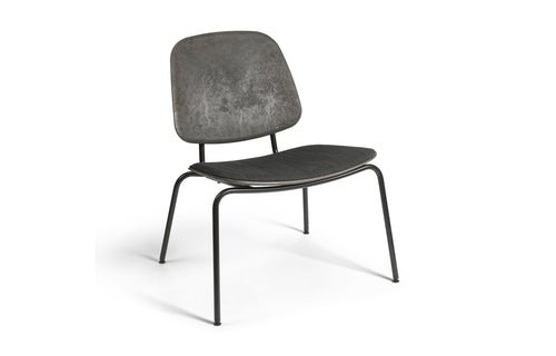 Compound Lounge Chair by Mater - Black Coffee Waste.