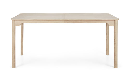 Conscious BM5462 Table by Mater - Without Extension/Solid Oak.