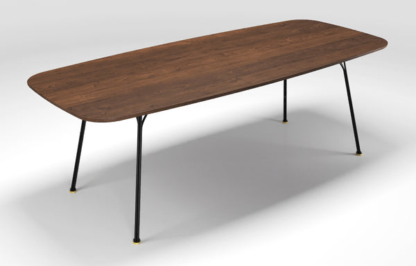 Corduroy Dining Table #2 by DK3 - Smoked Oak.