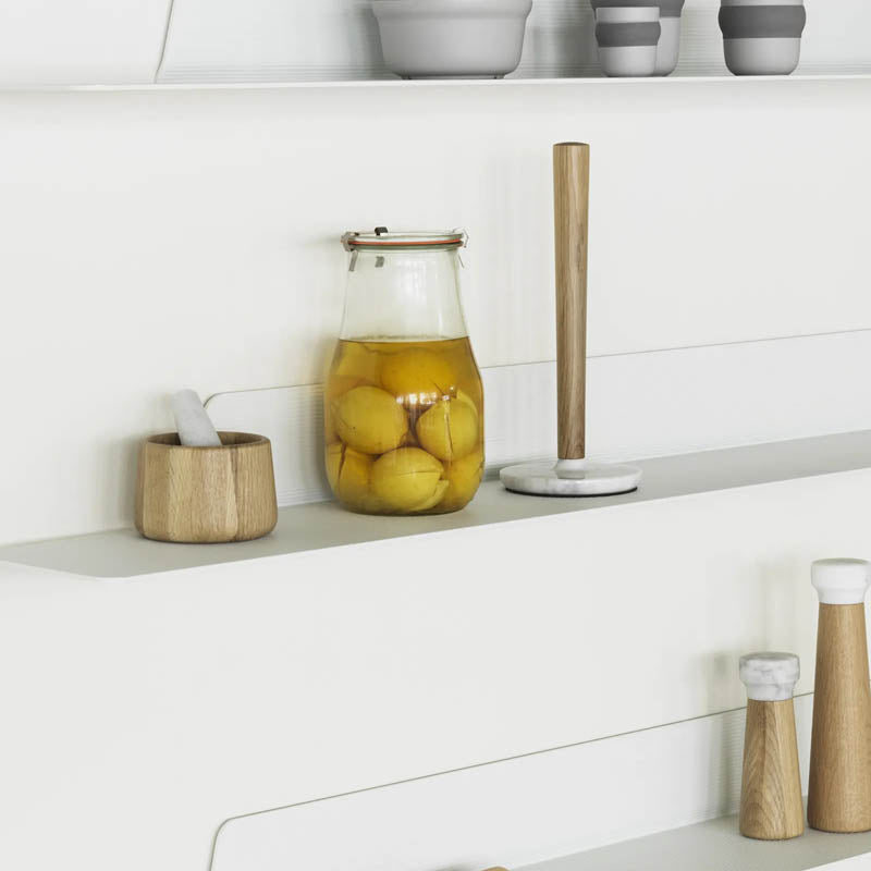 Craft Mortar & Pestle by Normann Copenhagen, showing craft mortar & pestle in live shot.