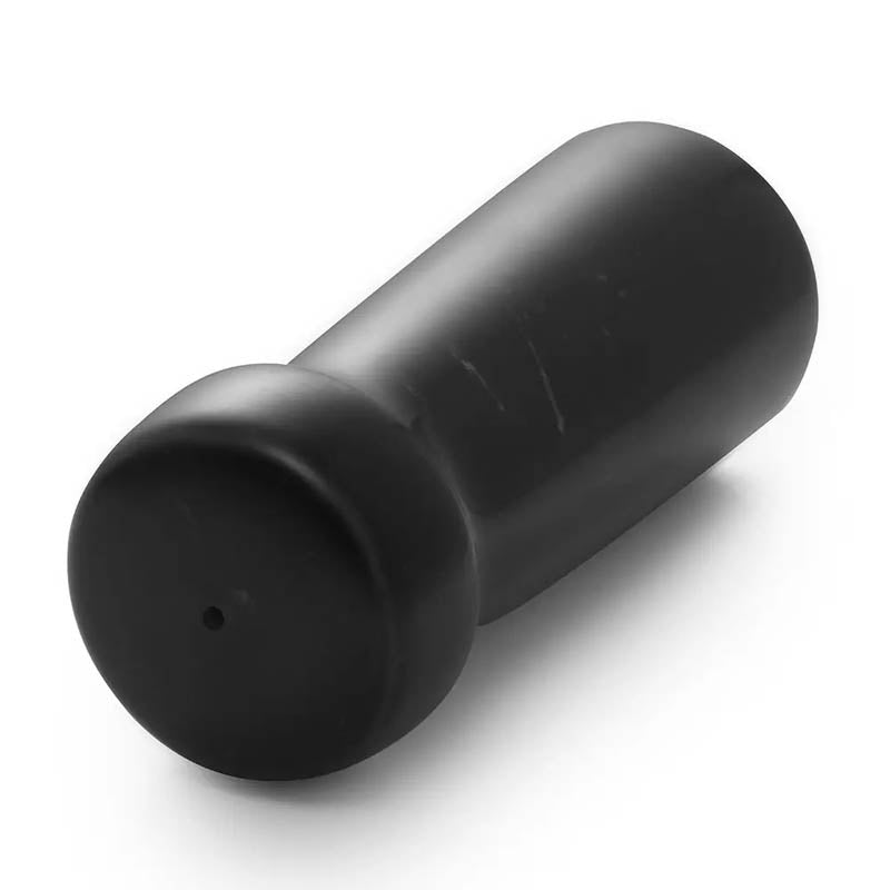 Craft Pepper Shaker by Normann Copenhagen, showing angle view of craft pepper shaker.