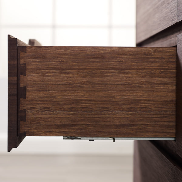 Currant Bedroom Collection by Greenington, showing closeup view of currant bedroom collection in live shot.
