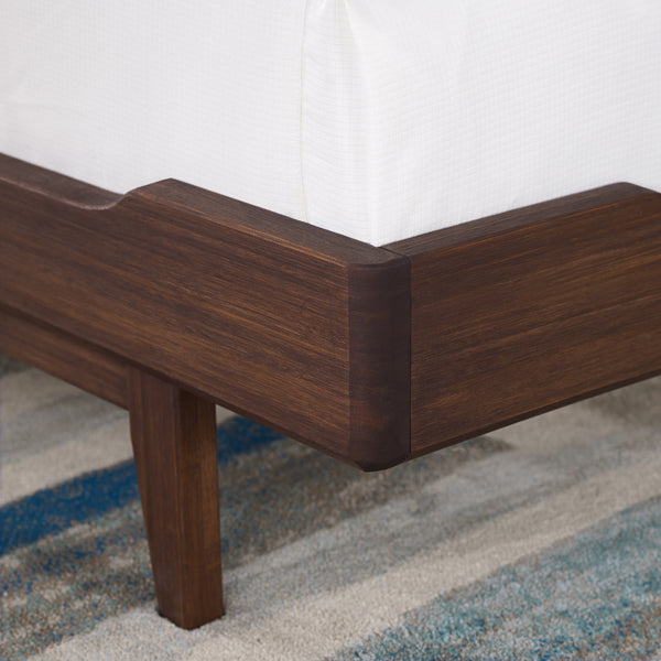 Currant Bedroom Collection by Greenington, showing closeup view of currant bedroom collection in live shot.