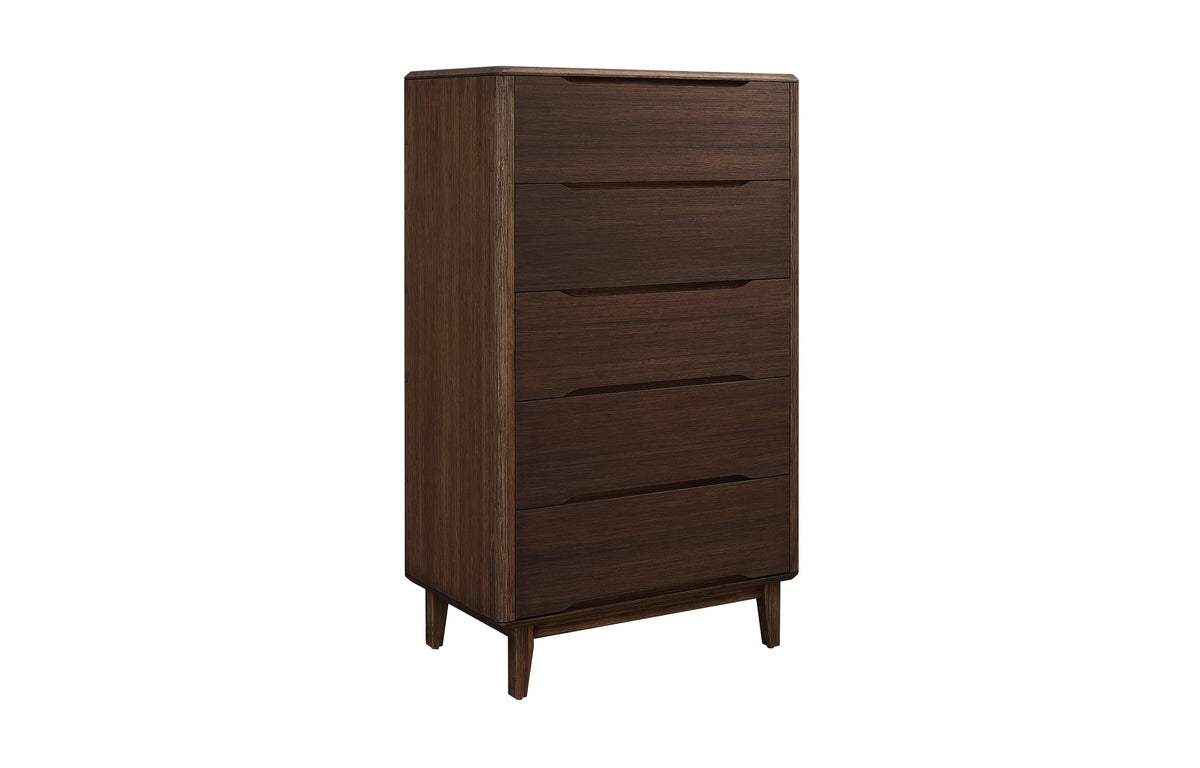 Currant Bedroom Collection by Greenington - Chest, Oiled Walnut.