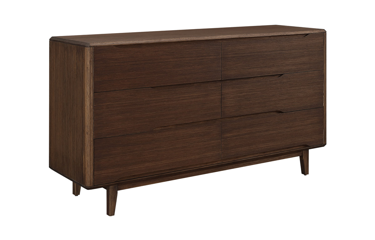 Currant Bedroom Collection by Greenington - Dresser, Oiled Walnut.