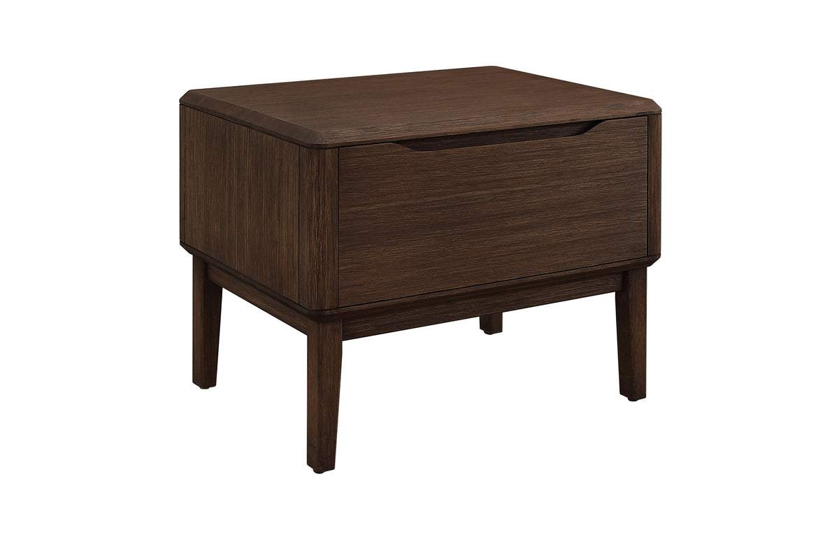 Currant Nightstand by Greenington - Oiled Walnut.
