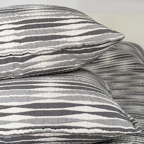 Curve Bedding Collection by Area, showing closeup view of curve bedding collection in live shot.