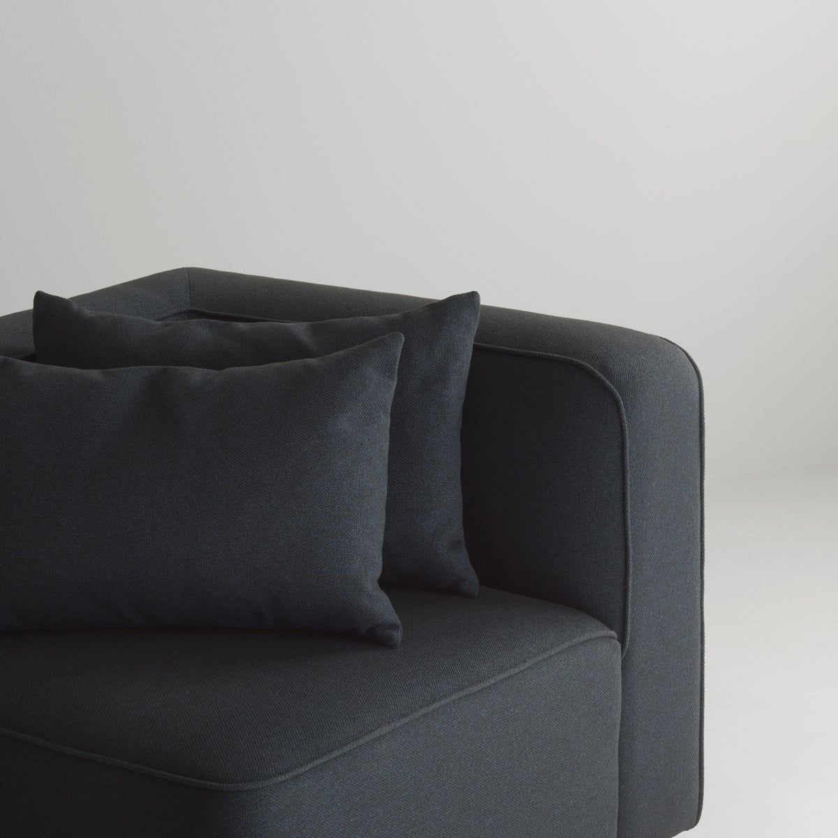 Cushion for Softy/Sum/Swell Sofa by Normann Copenhagen, showing cushions for softy/sum/swell sofa in live shot.