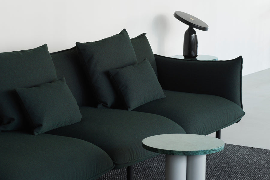 Cushion for Softy/Sum/Swell Sofa by Normann Copenhagen, showing cushions for softy/sum/swell sofa in live shot.