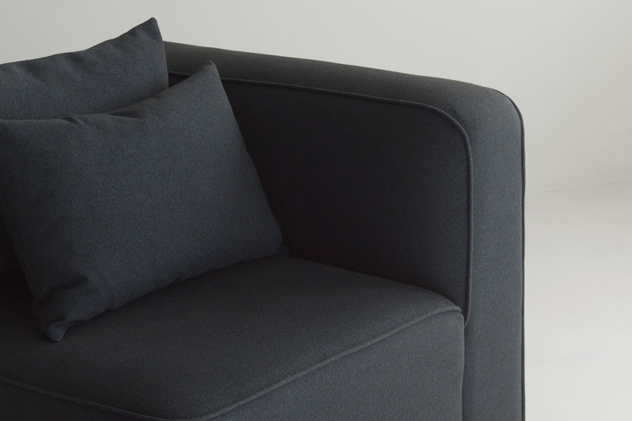 Cushion for Softy/Sum/Swell Sofa by Normann Copenhagen, showing cushions for softy/sum/swell sofa in live shot.