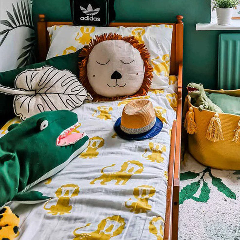 Plants Cushion by Lorena Canals, showing plants cushion in live shot.