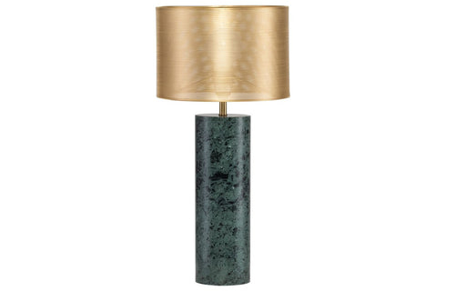 Cyrine Table Light by Nuevo, showing front view of cyrine table light.