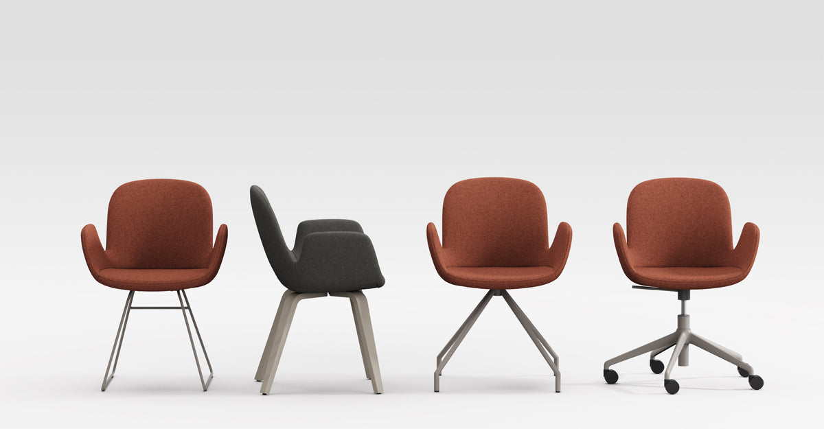 Daisy 4 Prongs Swivel Chair by B&T, showing daisy 4 prongs swivel chair in live shot.
