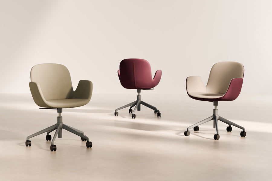 Daisy Premium Office Chair by B&T, showing daisy premium office chairs in live shot.