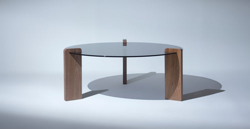 Davis Coffee Table by Tronk Design, showing davis coffee table in live shot.