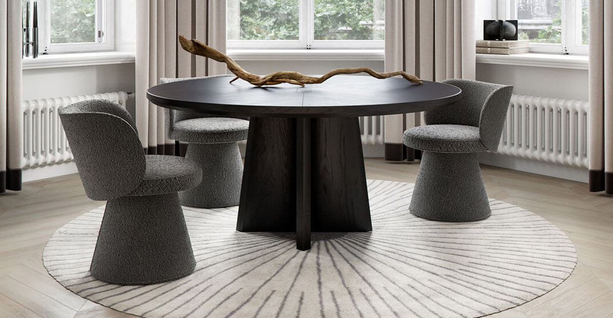 Dazzle Cone Chair by Kollektiff, showing dazzle cone chairs in live shot.