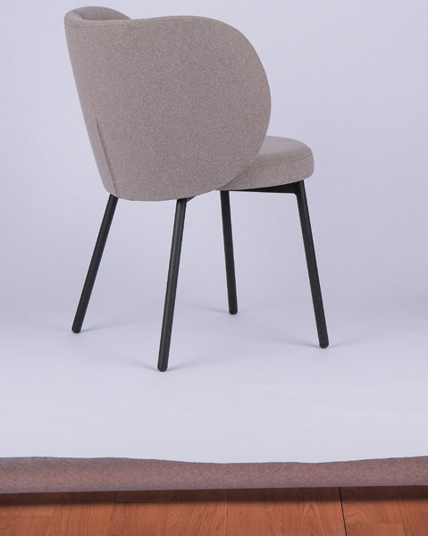 Dazzle Metal Chair by Kollektiff, showing dazzle metal chair in live shot.