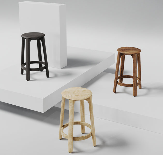 Diamond Stool by Kollektiff, showing diamond stools in live shot.