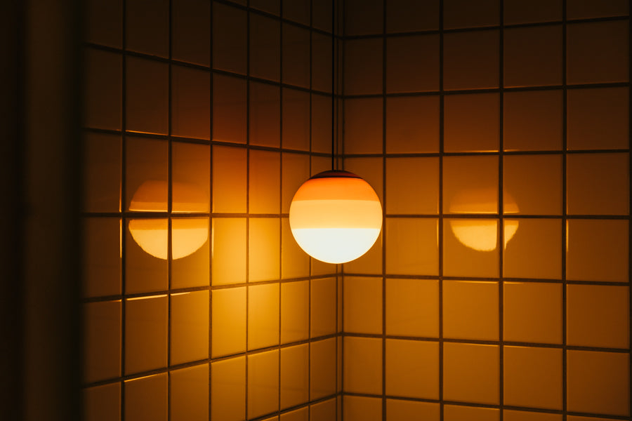 Dipping ø11.8" 30V-24V Pendant Light by Marset, showing dipping ø11.8" 30v-24v pendant light in live shot.