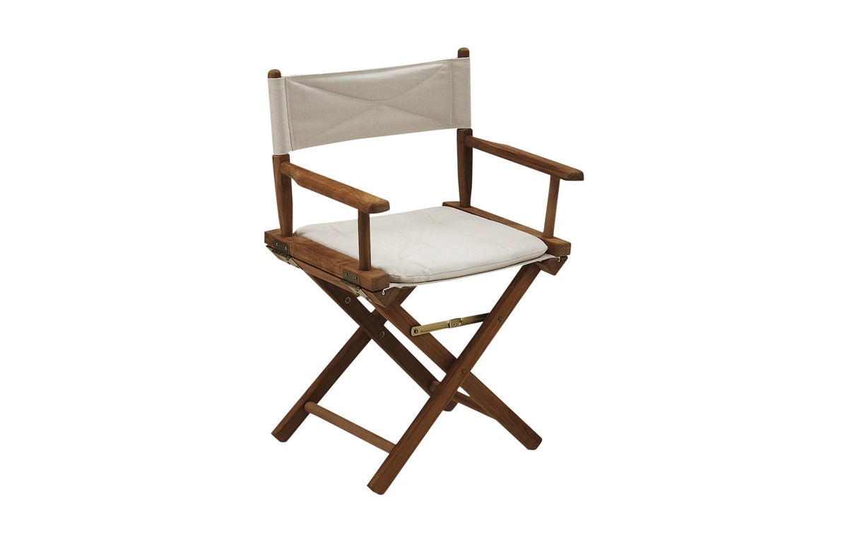 Director's Indoor Chair by Fritz Hansen - Teak/Canvas.