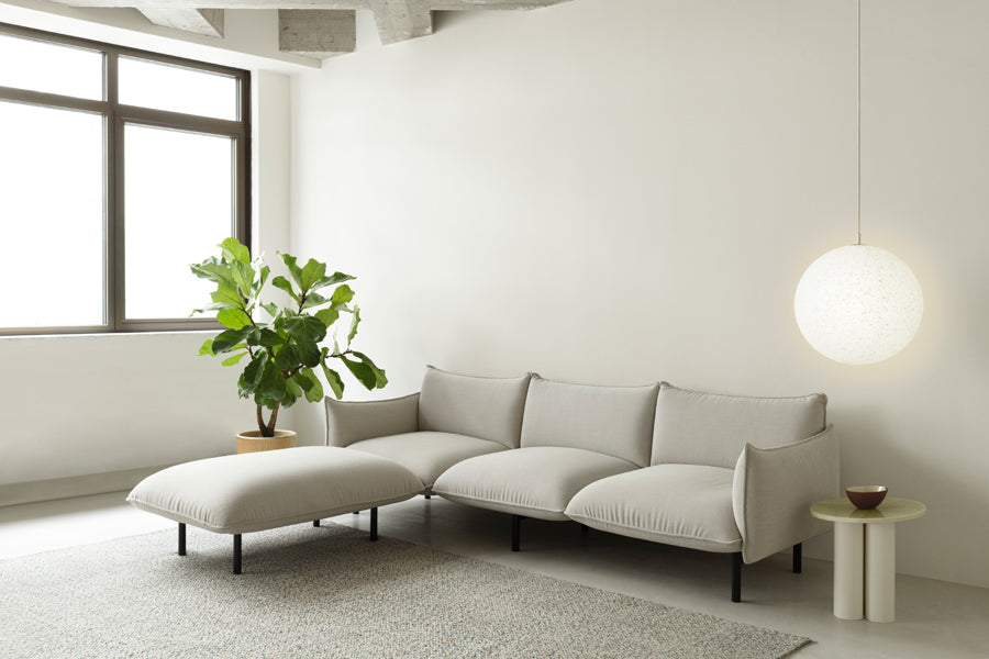 Dit Side Table by Normann Copenhagen, showing dit side table in live shot.