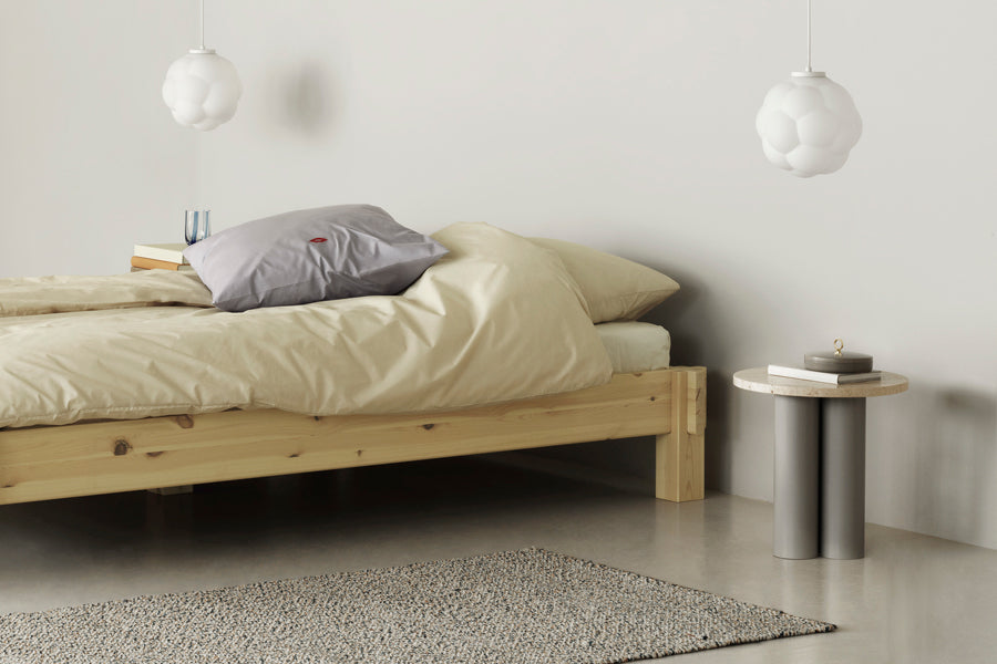 Dit Side Table by Normann Copenhagen, showing dit side table in live shot.