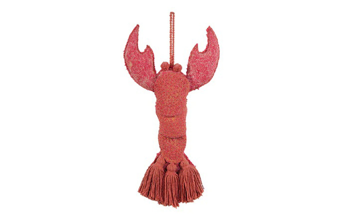 Door Hanger Lobster by Lorena Canals, showing front view of door hanger lobster.