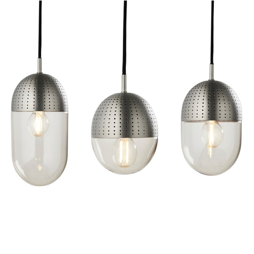 Dot Pendant by Woud, showing front view of dot pendant.