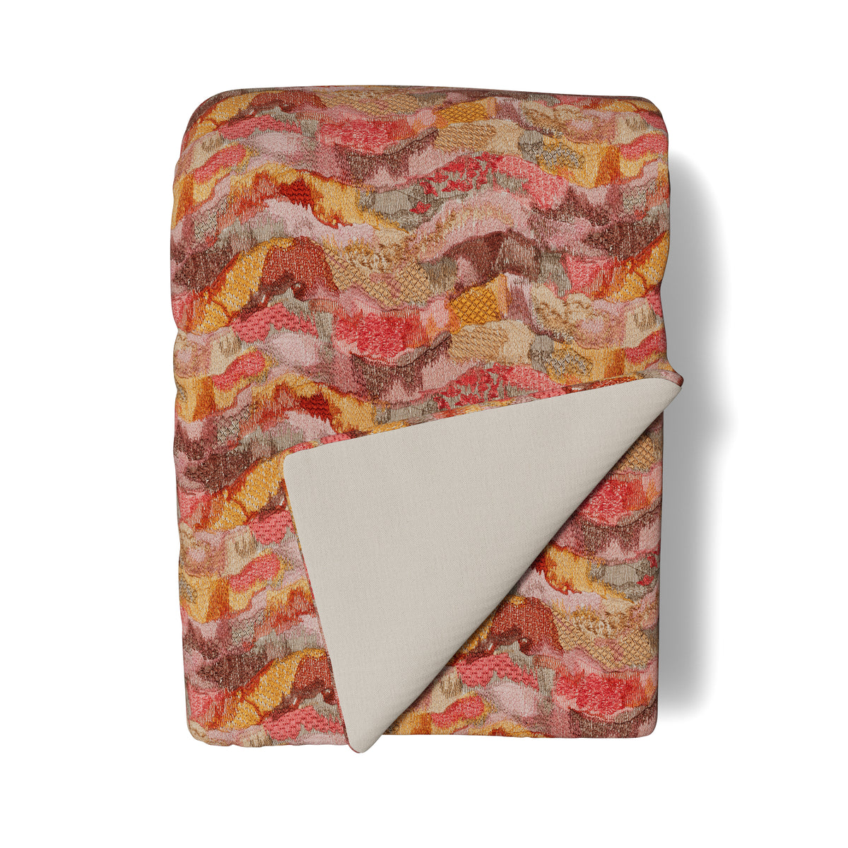 Positano Cotton Throw in Sunset