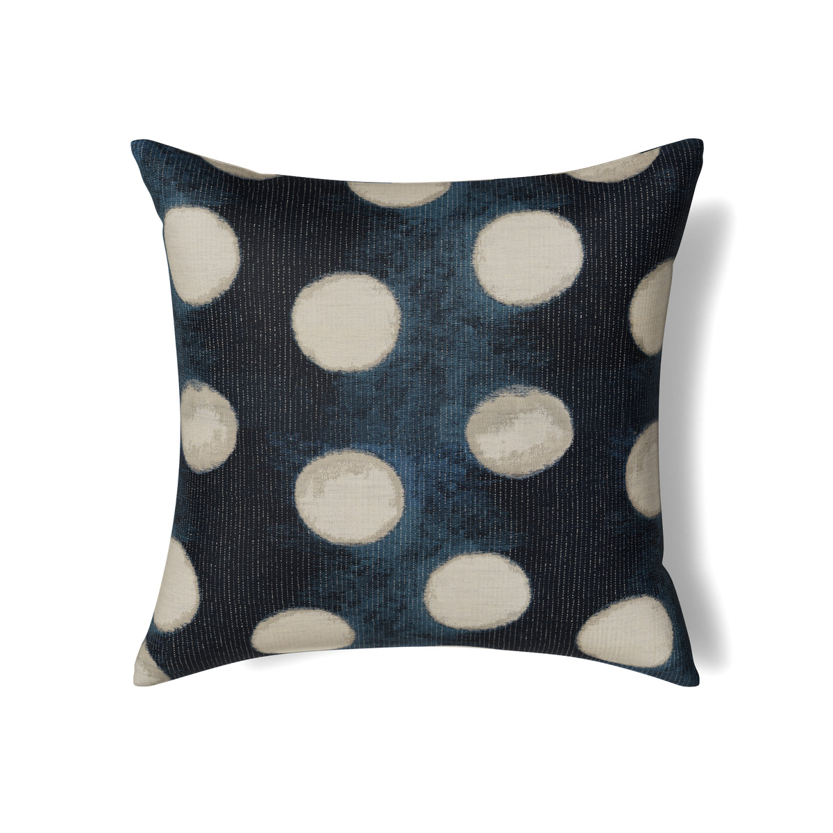 Eclipse Pillow in Blue Silver