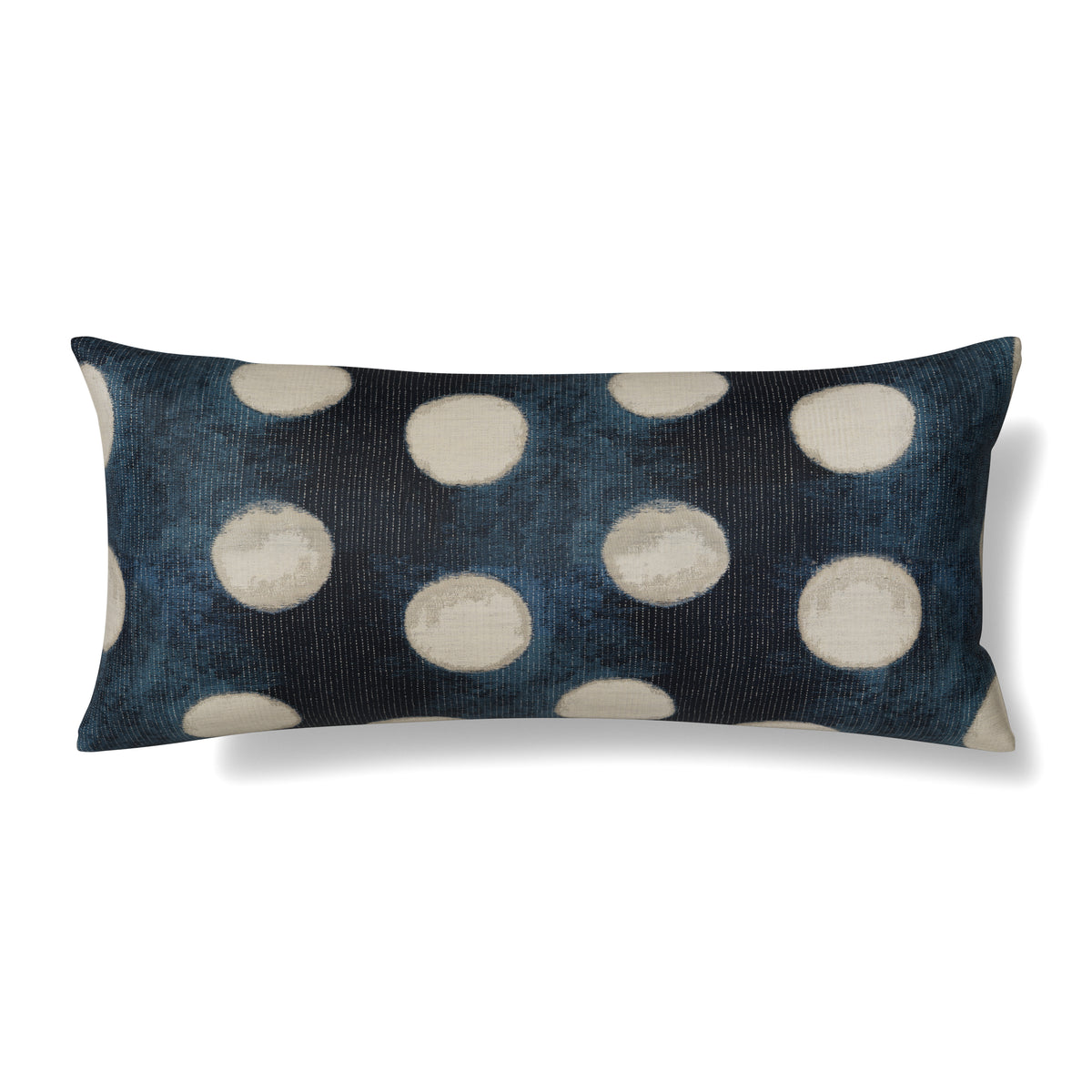 Eclipse Pillow in Blue Silver