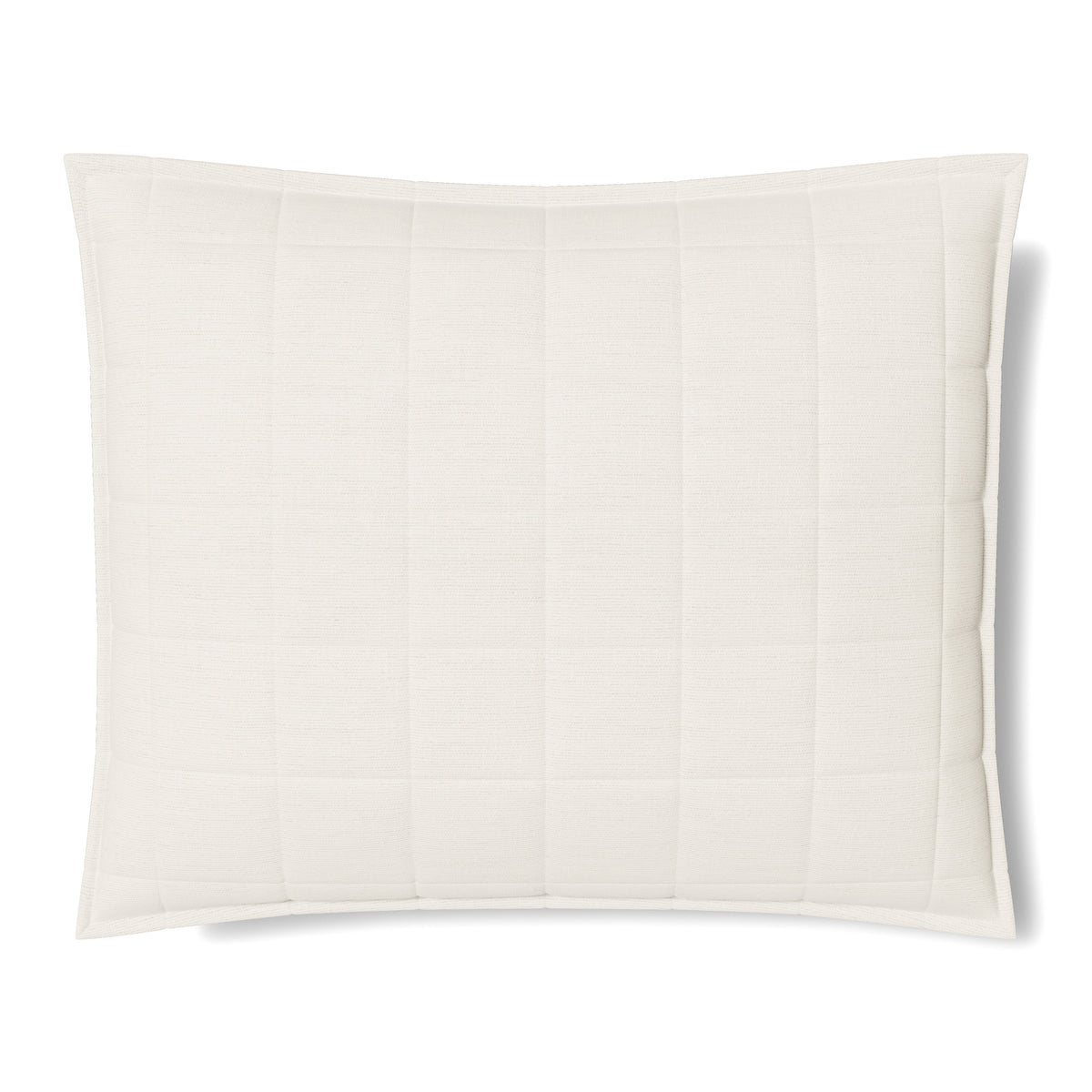 Macau Quilted Pillow in Bone