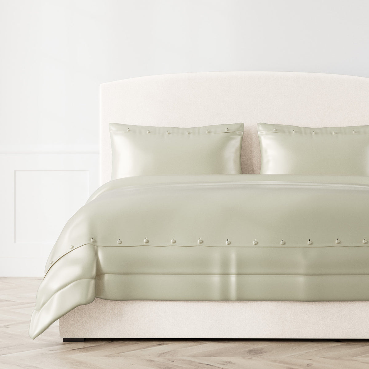 Charmeuse Duvet in Frost