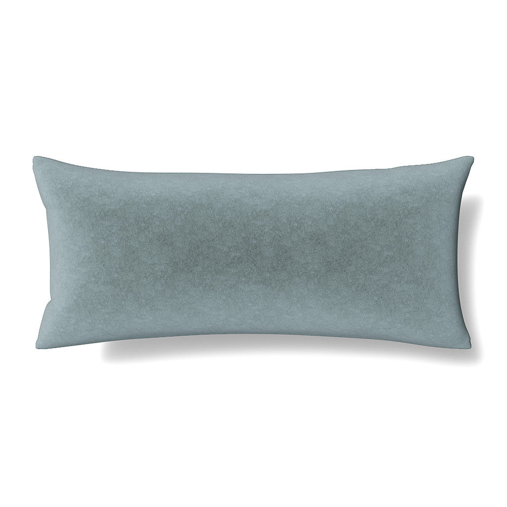 Fresco Velvet Pillow in Naples Blue