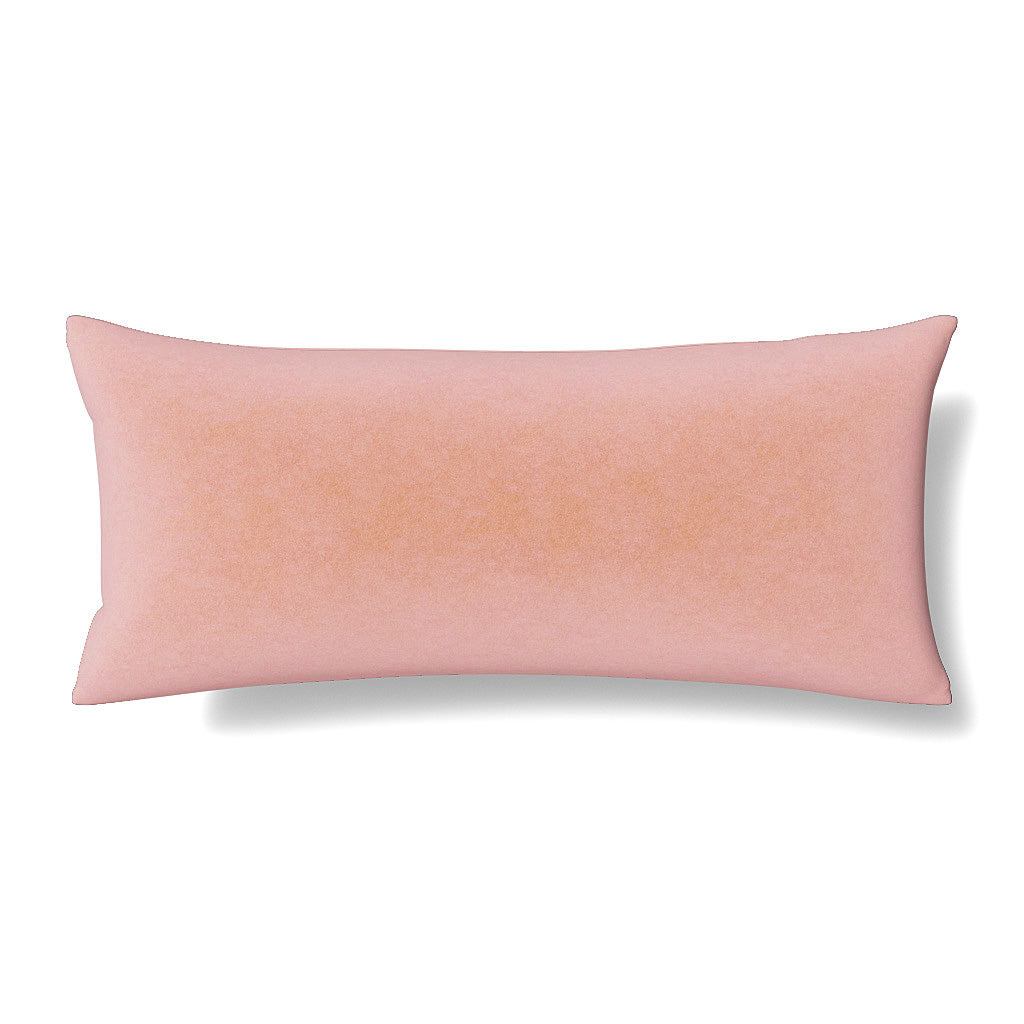 Fresco Velvet Pillow in Blush