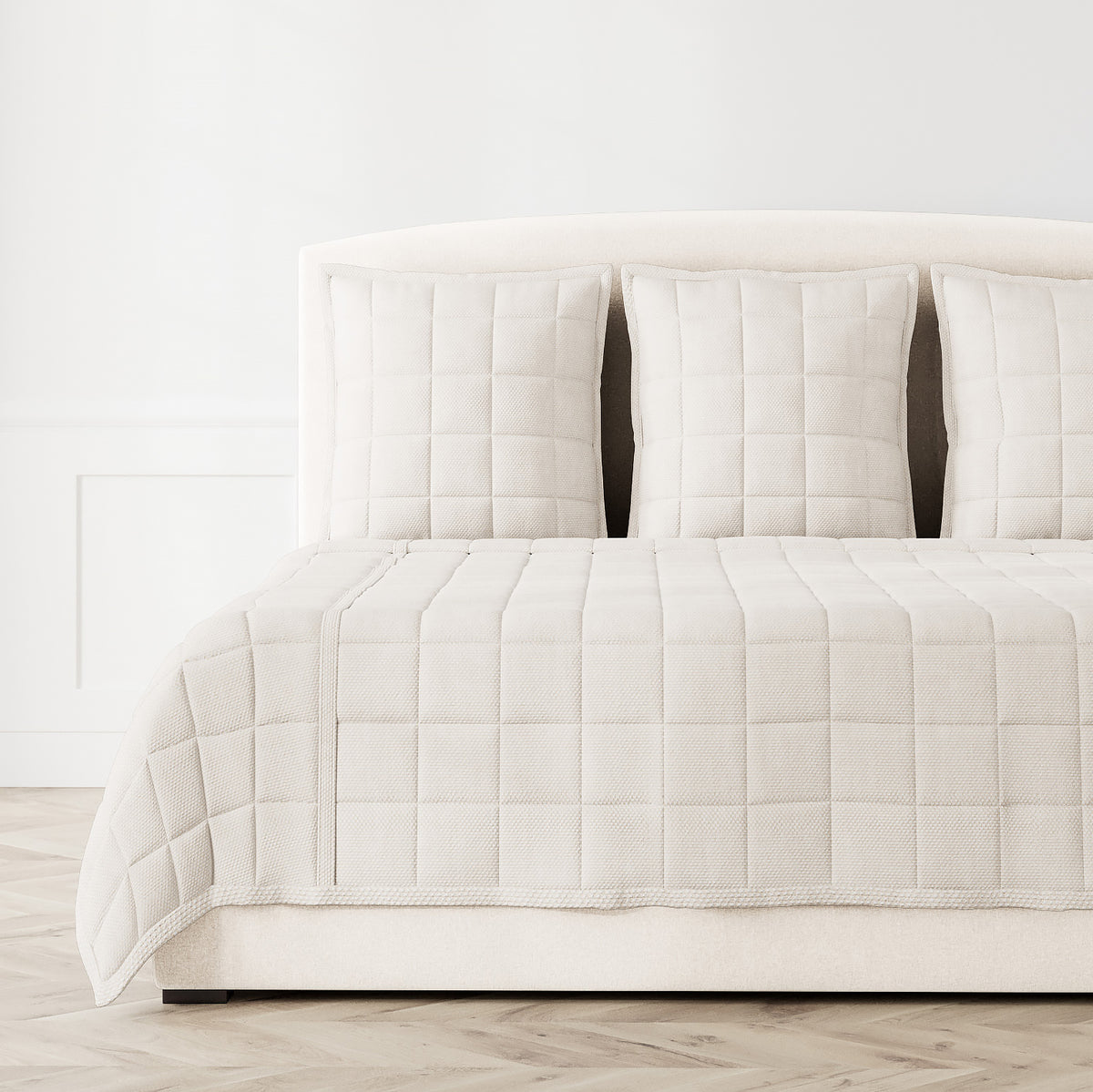Panama Coverlet in Flax