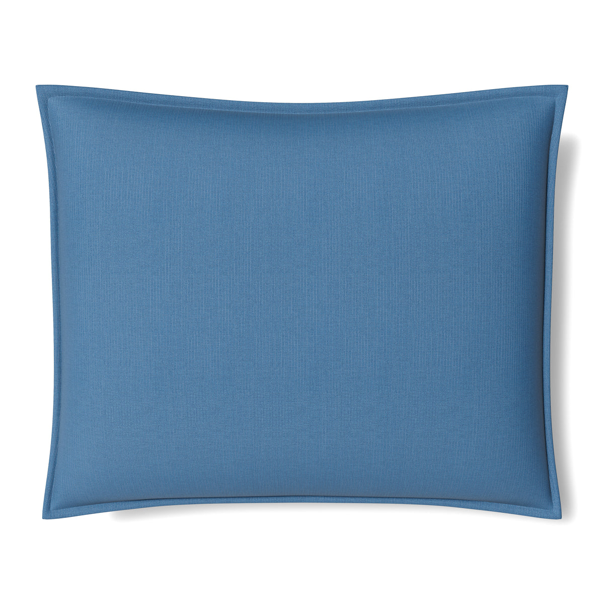 Lamina Cotton Pillow in Blue